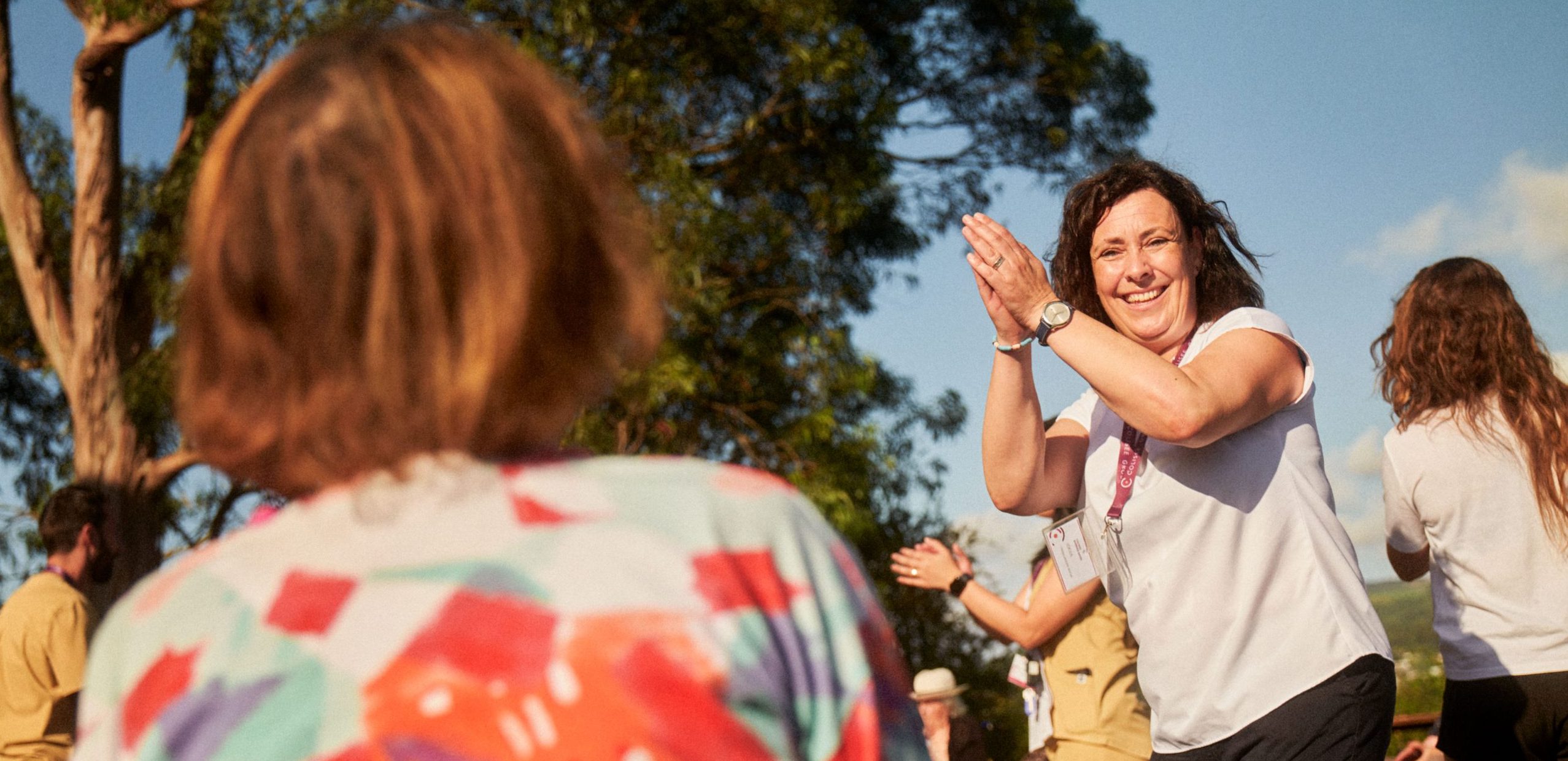 Talent dansant en face d'un Mentor